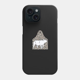 Cheetah Ear Tag - Pig - NOT FOR RESALE WITHOUT PERMISSION Phone Case