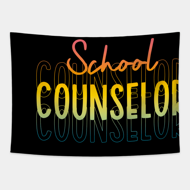 School Counselor Tapestry by Xtian Dela ✅