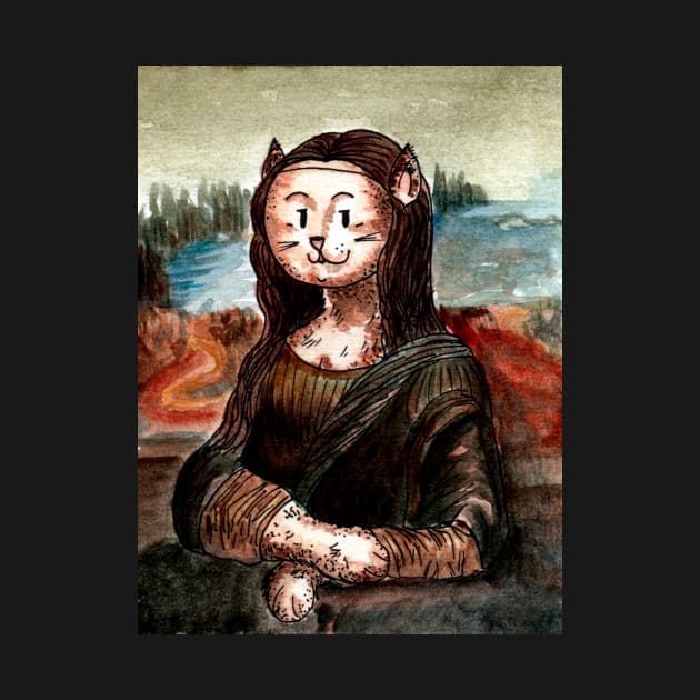 Kitty Mona Lisa by repalheiros