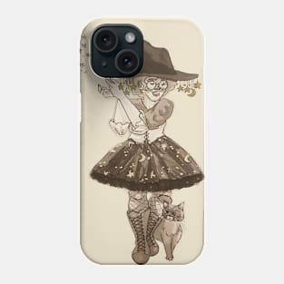 Stars and moon magic Phone Case