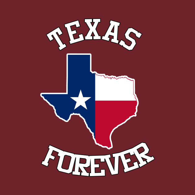 Discover Texas Forever by Basement Mastermind - Texas - T-Shirt