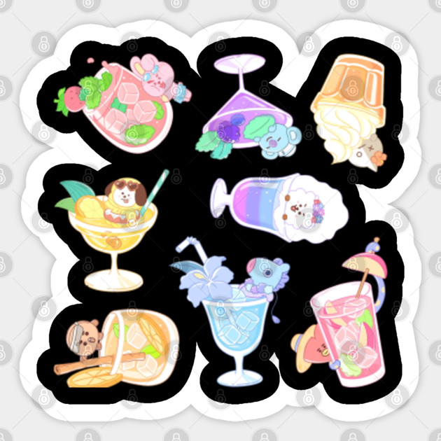 BT21 Sticker Set Ver.3 - Bt21 Bts - Sticker | TeePublic