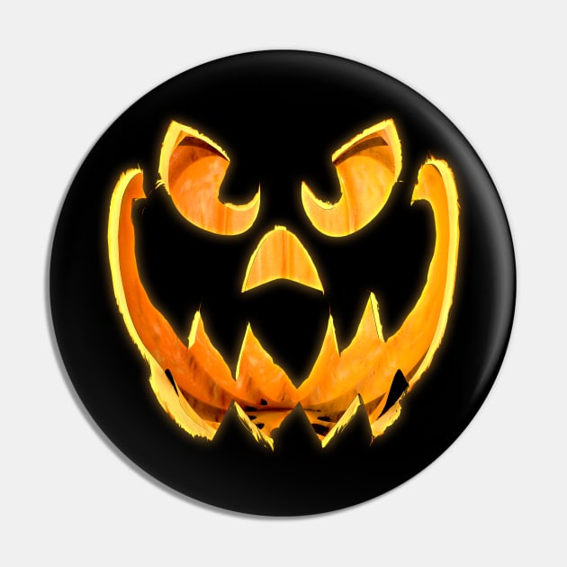 Jack-o-Lantern Pin by Vector Deluxe