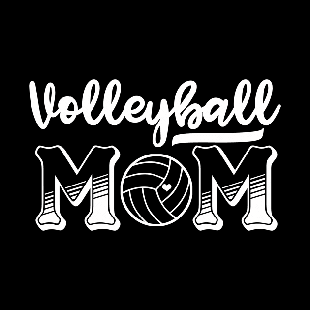 Volleyball Mom Volleyball by Weirdcore