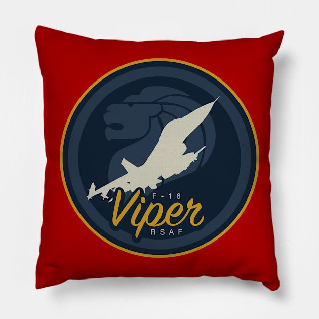 Singapore F-16 Viper Pillow by Firemission45