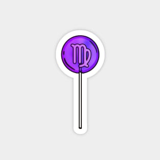 Virgo Lollipop Magnet