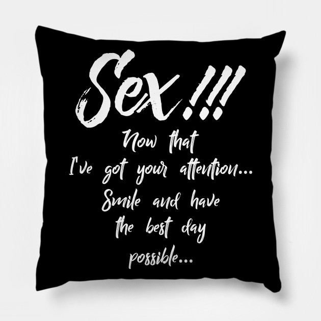 Sex Sex Kissen Teepublic De