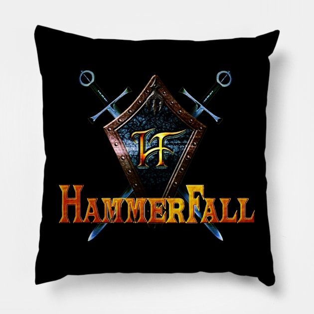 hammerfalll Pillow by The Mariyuana Man