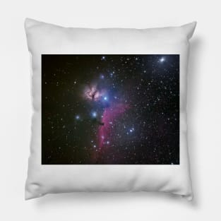 Horsehead and Flame nebulae Pillow