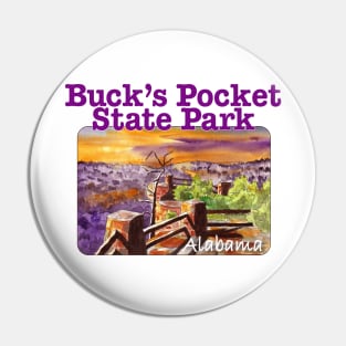 Buck's Pocket State Park, Alabama Pin