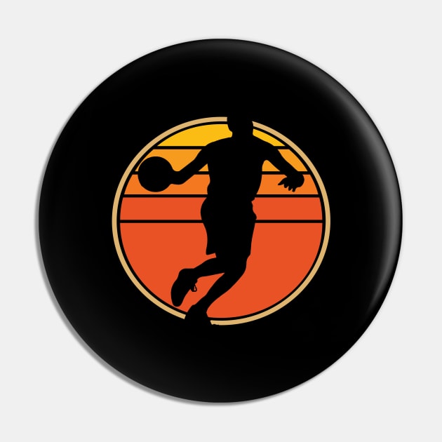 Basketball player basketball sunset retro design Pin by HBfunshirts