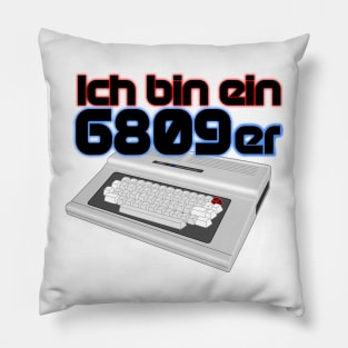 I am a 6809er no background Pillow