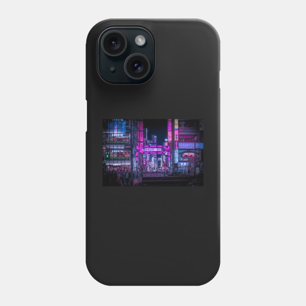 Kabukicho Gate, Shinjuku Phone Case by TokyoLuv