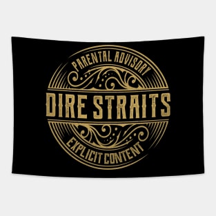 Dire Straits Vintage Ornament Tapestry