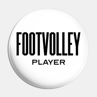 Footvolley Player Pin