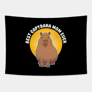 Cute Best Capybara Mom Ever Tapestry