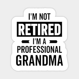 retired grandma Magnet