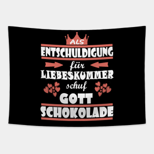 Liebeskummer Valentinstag Single Freund Schokolade Tapestry