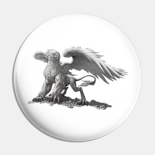 Western Harpy Griffin Pin