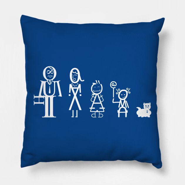 font-family Pillow by HappyNerdShirts