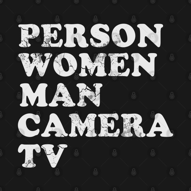 Person Women Man Camera TV Joe Biden Anti Trump 2020 by E