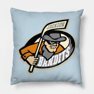 Defunct Jackson Bandits - ECHL Hockey 1999 Pillow