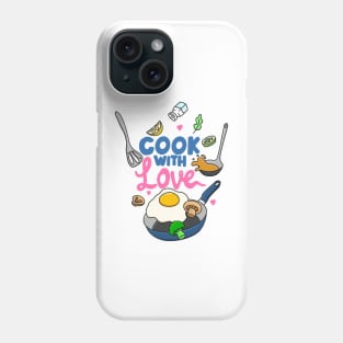 Cook with Love Phone Case
