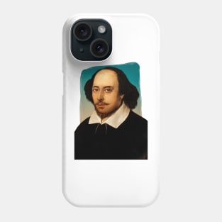 Famous Playwright William Shakespeare illustration Phone Case