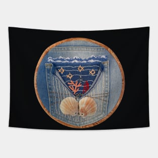 Jean Sea Deep Tapestry