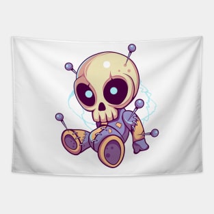 Voodoo Skull Tapestry