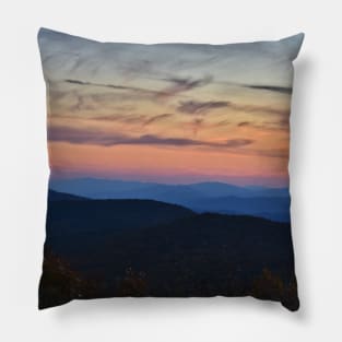 Reddish Knob Sunset Pillow