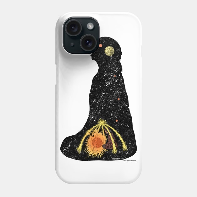 Cosmic Sweat Lodge Phone Case by JEAndersonArt