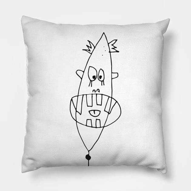 Horror Casting 2/4 Pillow by What_a_Fly!