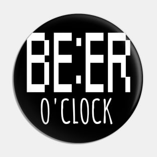 BEER O'clock Pin