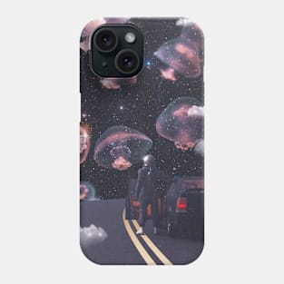 Cosmic Jellyfish Highway Phone Case