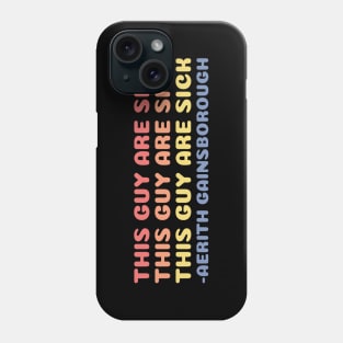 Final Fantasy 7 Aerith Gainsborough Quote Phone Case