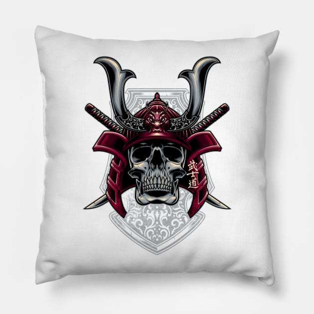 Bushido Pillow by angoes25