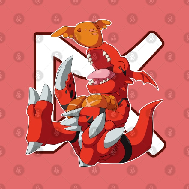 Guilmon Bread by PRPrints