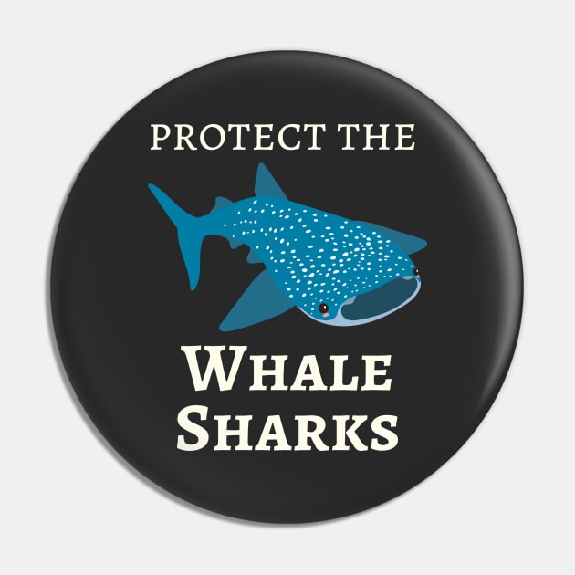 Protect Whale Sharks Pin by DiveLife