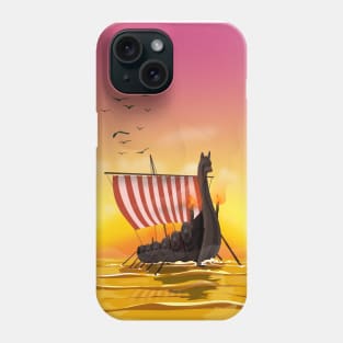 Viking Long Boat Phone Case