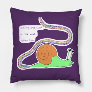 Slow and Steady Pillow