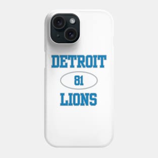 DETROIT LIONS "MEGATRON" CALVIN JOHNSON #81 Phone Case