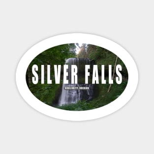 Silver Falls State Park Sticker Magnet