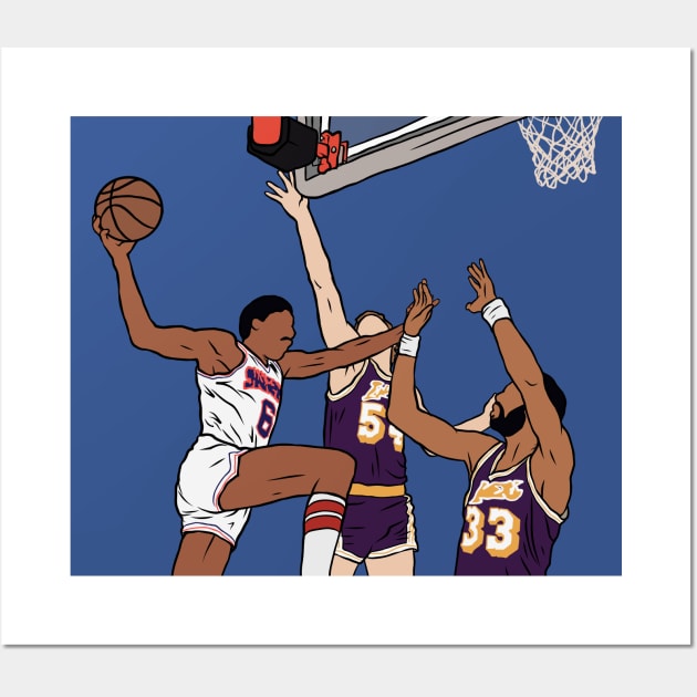 Dr. J - Basketball - Posters and Art Prints