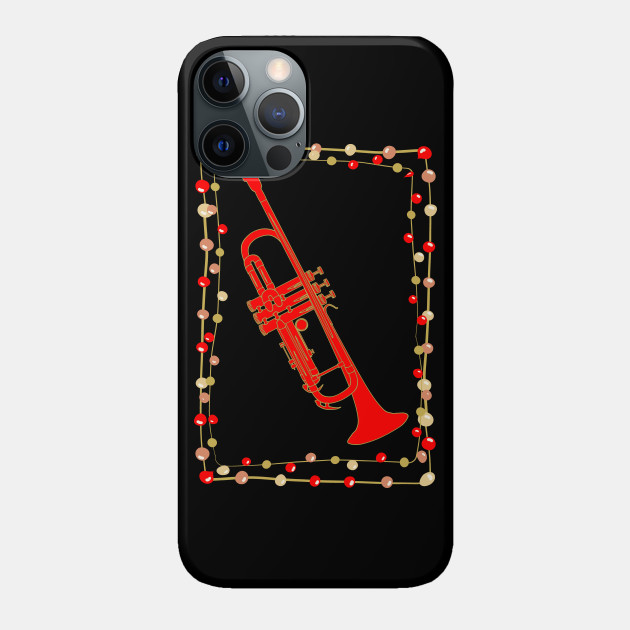 Christmas Trumpet - Trumpet - Phone Case