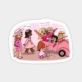 Barbie Girls Magnet