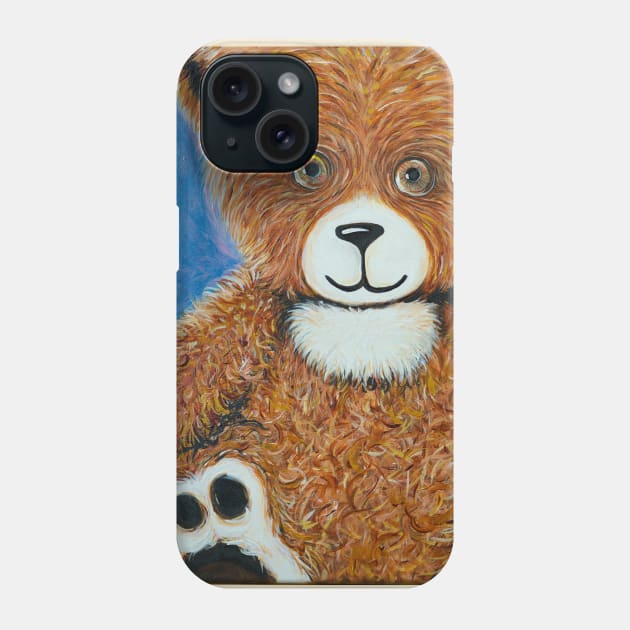 Stuffed Bear Toy Phone Case by Dual Rogue