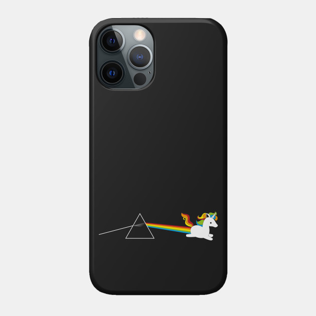 The dark side of the unicorn - Pink Floyd - Phone Case