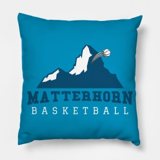 Matterhorn Basketball Pillow