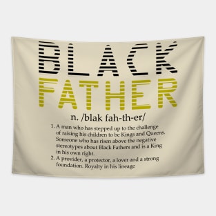 Black Father Definition Tapestry